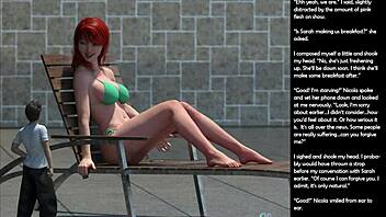 ओह, वो छोटे जेस्चर स्टनिंग 4K हेंटाई एनिमेशन में मुझे डीपली टच करते हैं