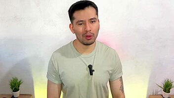 boss barista makes twink suck big cock in storage?