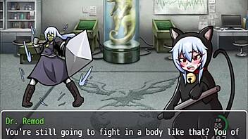 special duty soldier felia defeats the evil organization in part three