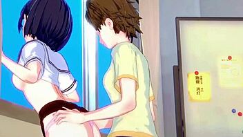 Hey, watch Kasumi Nomura, Olivia, and Chisato Higuchi in intense futanari 3D cartoon sex!