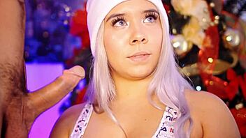 Valentina The Naughty Colombian Sucks And Gags On Cock