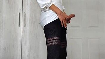 sofia natalia colin puts on condom and orgasms