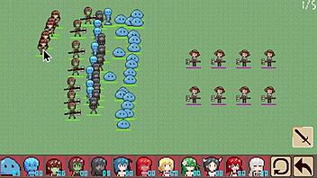 now, squid girls are raiding the demon king's castle in this naked hentai episode