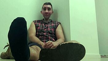 seduced my stepdad's twin, the rugged masculine stepuncle for taboo footjob