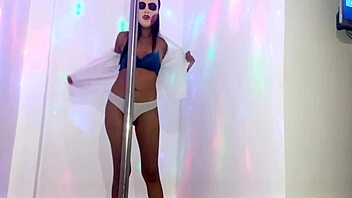 Skinny Brunette Bribes Teacher For Homemade Porn On Halloween