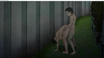 hey, check out these hentai game scenes with tenants of the dead