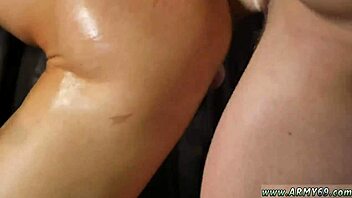 guy works out in gym fight club