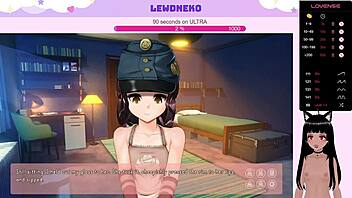 hell yeah! lewdneko plays order us with naked action