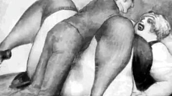 Exploring vintage erotic illustrations from the past