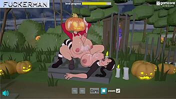 Exploring the complete Halloween gameplay with Bambook in a fun adventure.