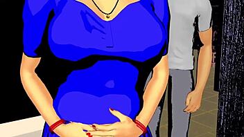 Devar fucks bhabhi hard in 3d cartoon sex 😈