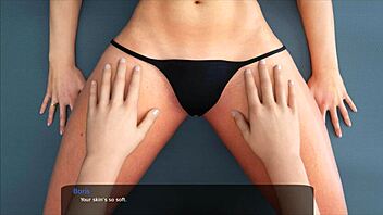 First time touching my stepmom's big tits in milfy city v6e part 18 dubbing