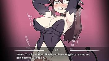 corporate SUCCUBUS part 4 in anime game