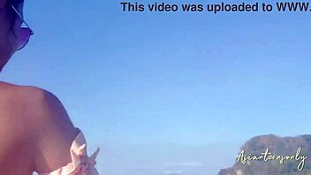 Damn! Huge Cumshot in Pussy After Beach Jet Ski Fun!