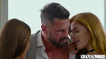 Vixen Jia Lissa Enjoys Wild Threesome With Sonya