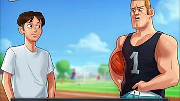 summertime saga episode 182 in cartoon anime hentai style