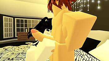 this bitch kept sucking me relentlessly in the anime hentai cartoon, big tits and ass on display part 1