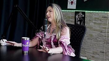 Lesbian brides foursome with stepfathers at wedding