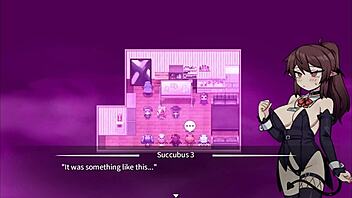 corporate SUCCUBUS part 4 in anime game