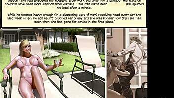 Lesson From The Neighbor Pt 2 - Cheating Wife Gets Her First ORGASM From Her New Neighbor