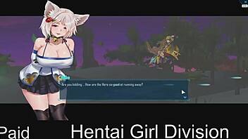 Hentai game with anime-style artwork and casual gameplay
