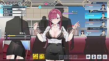 Undercover girl rina in hentai chikan game
