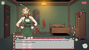 claus reveals secret to naughty elf