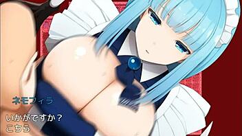 Revolution in anime game with big tits!