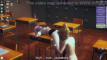Anime Hentai Girl Gets Fucked Hard In Class Wow!