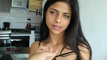 Feeling Intense As Stepsister Collects And Swallows My Cum