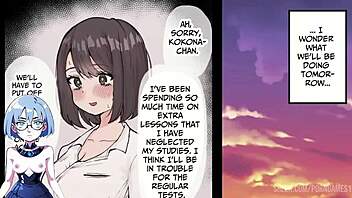 kokona-chan's voluptuous body leads to dating adventures in the game