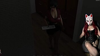 Big dick creampie in anime porn video
