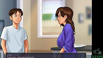 The Summertime Saga continues with Debbie’s kiss training in episode 27