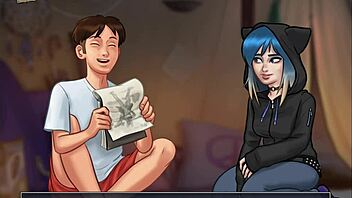 summertime saga 89 homemade adventures with small tits and big ass