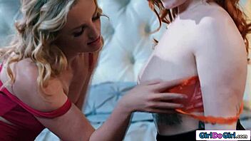 Hot Tattooed Redhead Craves His Raging Pecker