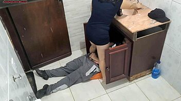 my wife, what’re you doing with that plumber?