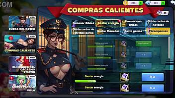 Hentai game with a doctor and his boss in a steamy villa