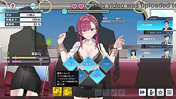 Undercover girl rina in hentai chikan game