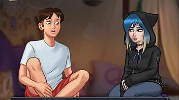 summertime saga 89 homemade adventures with small tits and big ass