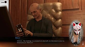 Sexy Secretary with Huge Boobs in Office Play