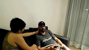 terrible slut maid gets bent over for big cock assfucking and blowjob in group hardcore