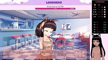 hell yeah! lewdneko plays order us with naked action