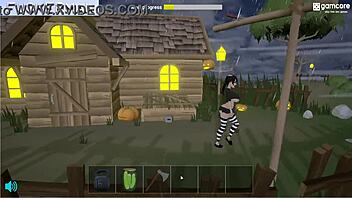 Полное хэллоуинское приключение с Bambook в весёлой игре