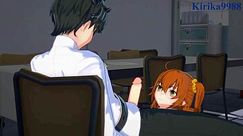 Gudako, Gudao, and Minamoto No Raikou Go Wild in Futanari Hentai Sex Scene