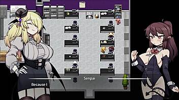 corporate SUCCUBUS part 4 in anime game