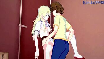 Hey, watch Kasumi Nomura, Olivia, and Chisato Higuchi in intense futanari 3D cartoon sex!