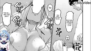 i love exploring the academy for huge breasts in this hentai series