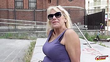 Hey, wanna see blonde gilf Bianca get seduced for rough old-young 18+ action at casting?