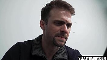 These sleazy stepfathers go hard on young 18+ stepsons bareback.