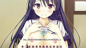 This amateur teen with huge tits gets pounded hard in a rough fucking session